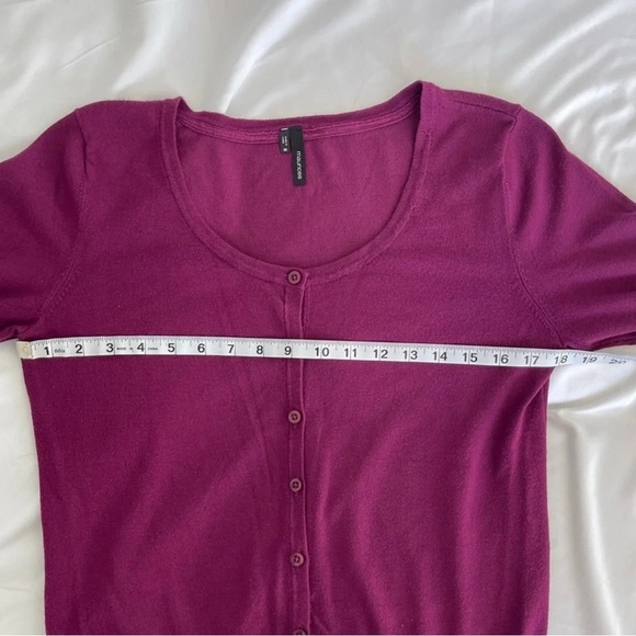 Maurice's Pinkish Purple 3/4 Sleeve Cardigan
Size Medium - Picture 4 of 10